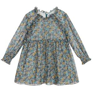 Long Sleeved Floral Dress